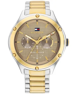 Tommy Hilfiger Women's Multifunction Two-Tone Stainless Steel Watch 40mm