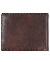 Steve Madden Men's Antique-like Rfid Passport Case