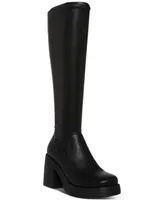 Madden Girl Lax Platform Tall Stretch Boots