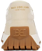 Sam Edelman Women's Langley Emblem Lace-Up Trainer Sneakers