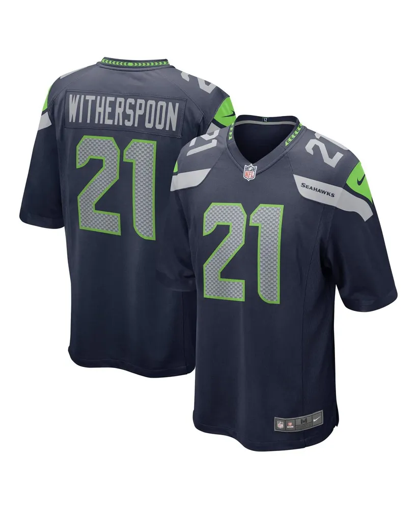 Men's Nike Devon Witherspoon College Navy Seattle Seahawks 2023 Nfl Draft First Round Pick Game Jersey