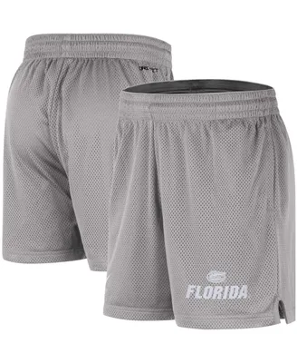 Men's Nike Gray Florida Gators Mesh Performance Shorts