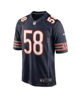 Men's Nike Darnell Wright Navy Chicago Bears 2023 Nfl Draft First Round Pick Game Jersey