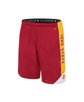 Men's Colosseum Cardinal Iowa State Cyclones Haller Shorts