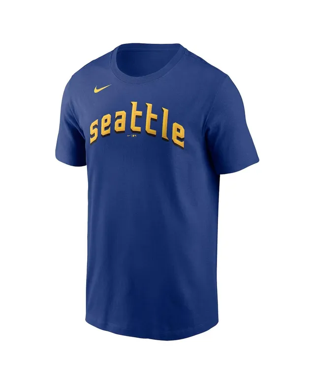 Nike Men's Seattle Mariners 2023 City Connect Wordmark T-Shirt