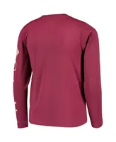 Big Boys Garnet Florida State Seminoles Pfg Terminal Tackle Long Sleeve Omni-Shade T-shirt