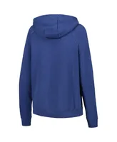 Women's Nike Blue Usmnt Essential Raglan Pullover Hoodie