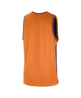 Men's Nike Purple, Orange Phoenix Suns Courtside Versus Force Split Dna Performance Mesh Tank Top