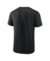 Men's Fanatics Black Air Force Falcons Campus T-shirt