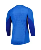 Men's adidas Blue D.c. United 2023 Goalkeeper Long Sleeve Replica Jersey