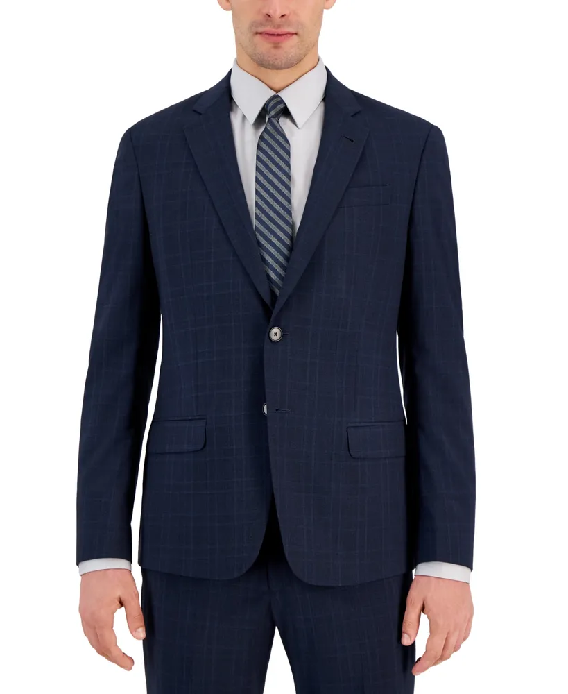 Pronto Uomo Platinum Modern Fit Suit Separates Tuxedo Pants, All Clothing