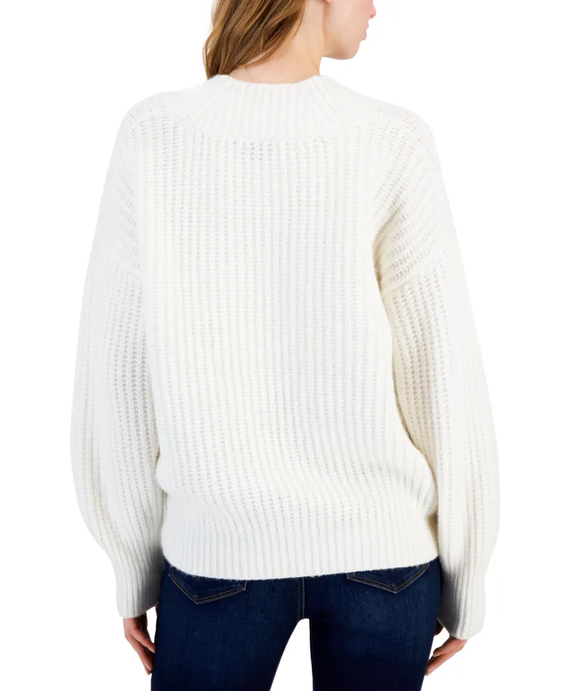 Hugo Women's Oversized V-Neck Sweater