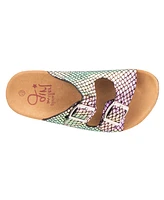 Olivia Miller Girls Dancing Snakeskin Slipper Sandal