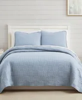 Southshore Fine Linens Grid Quilt Set Collection