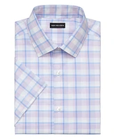 Van Heusen Men's Slim-Fit Flex Collar Short-Sleeve Dress Shirt