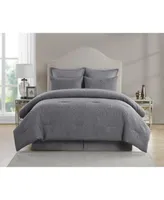 Vcny Home Cougar Ogee Damask 6 Piece Comforter Sets