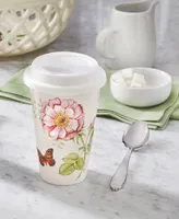 Lenox Butterfly Meadow Thermal Travel Mugs, set of 2