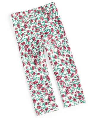 First Impressions Toddler Girls Roses Leggings, Created for Macy's
