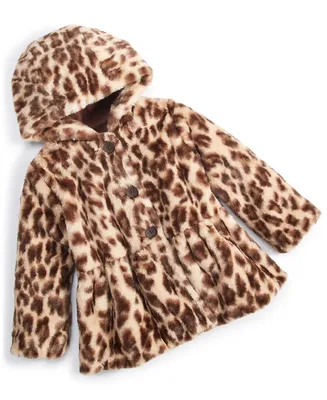 First Impressions Baby Girls Faux Fur Coat, Created for Macy's