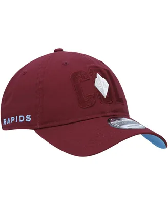 Men's New Era Burgundy Colorado Rapids Kick Off 9TWENTY Adjustable Hat