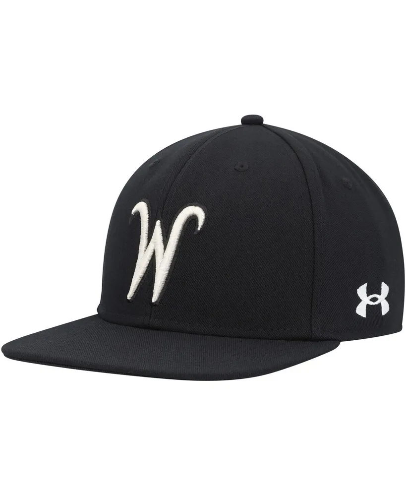 Under Armour Men\'s Under Armour Black Wichita State Shockers Baseball Flex  Fit Hat | Hawthorn Mall