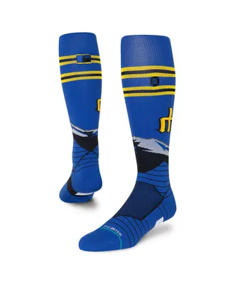 Stance Men's x Reyn Spooner White Los Angeles Dodgers Tri-Blend Crew Socks