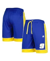 Men's Starter Royal Chase Elliott Fan Favorite Shorts