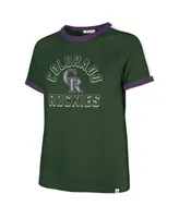 Women's '47 Brand Green Colorado Rockies City Connect Sweet Heat Peyton T-shirt