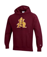 Men's Champion Maroon Arizona State Sun Devils Vault Logo Reverse Weave Pullover Hoodie