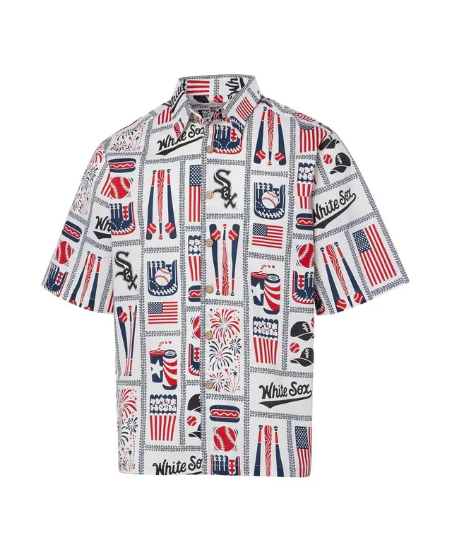 Chicago Cubs Reyn Spooner Americana Button-Up Shirt - White