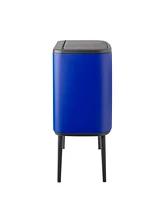 Bo Touch Top Dual Compartment Trash Can, 3 plus 6 Gallon