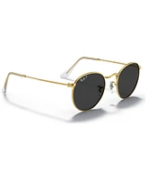 Ray-Ban Men's Polarized Sunglasses, Round Metal