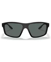 Prada Linea Rossa Men's Polarized Sunglasses, Ps 02XS