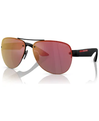 Prada Linea Rossa Men's Sunglasses, Ps 55YS