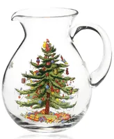 Spode Christmas Tree Glass Pitcher