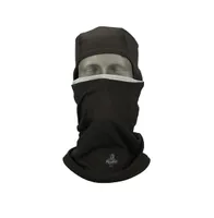 RefrigiWear Men's 4-in-1 Convertible Black Balaclava