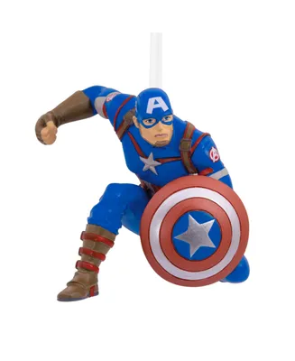 Hallmark Christmas Ornament Marvel Avengers Captain America - Multi