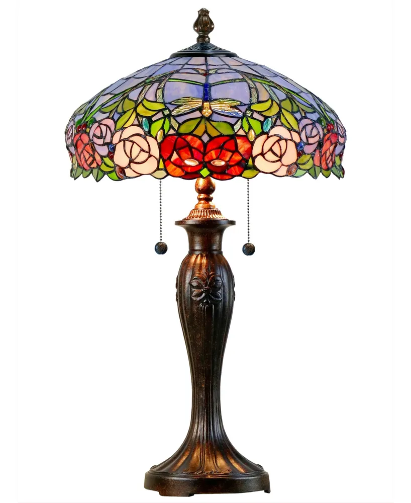 Dale Tiffany Zenia Rose Table Lamp