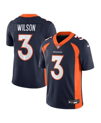Men's Nike Russell Wilson Navy Denver Broncos Vapor Untouchable Limited Jersey