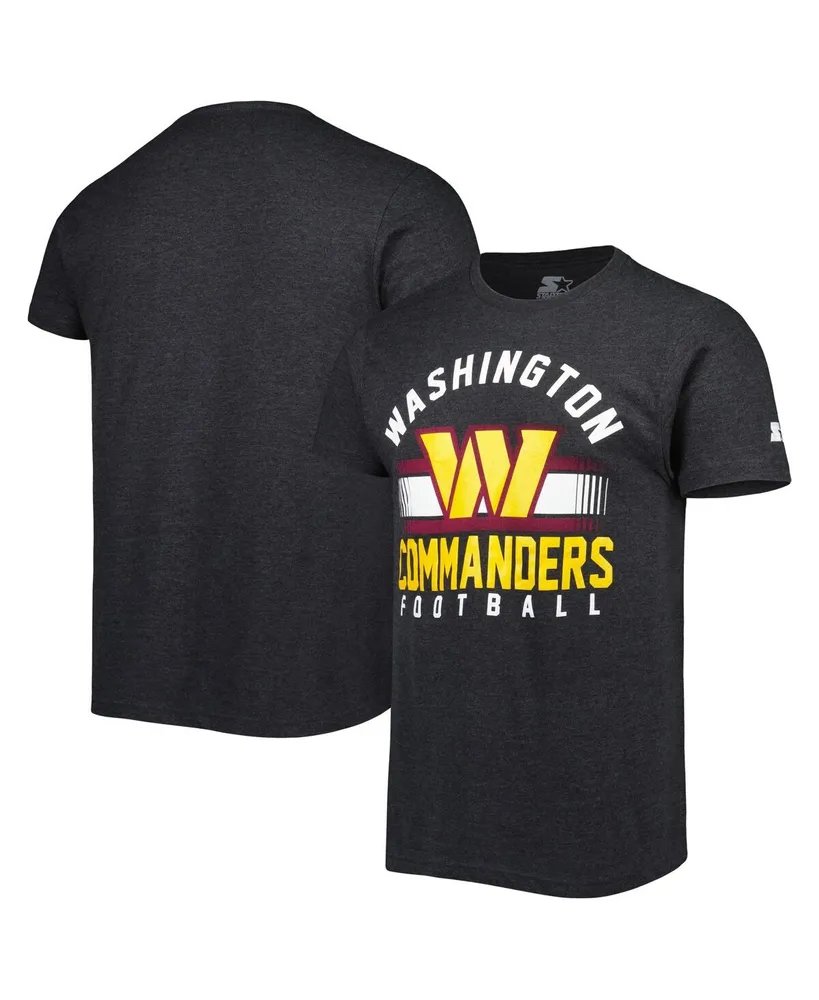 Men's Starter Black Washington Commanders Prime Time T-shirt