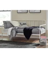 Trentlore Twin Metal Day Bed w/Platform