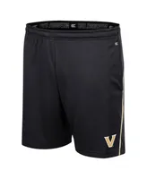 Men's Colosseum Black Vanderbilt Commodores Laws of Physics Shorts