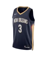 Men's and Women's Nike C.j. McCollum Navy New Orleans Pelicans Swingman Jersey - Icon Edition