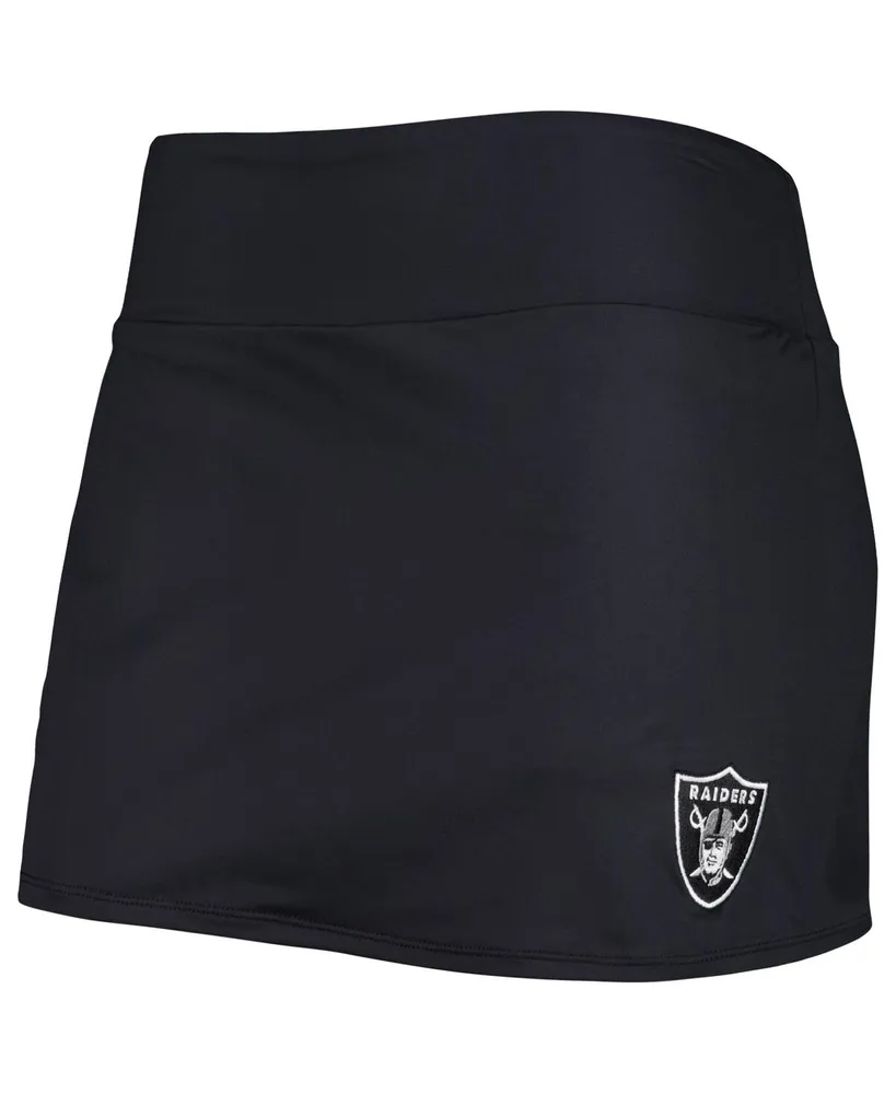 Women's Tommy Bahama Black Las Vegas Raiders Pearl Pull-On Swim Skort