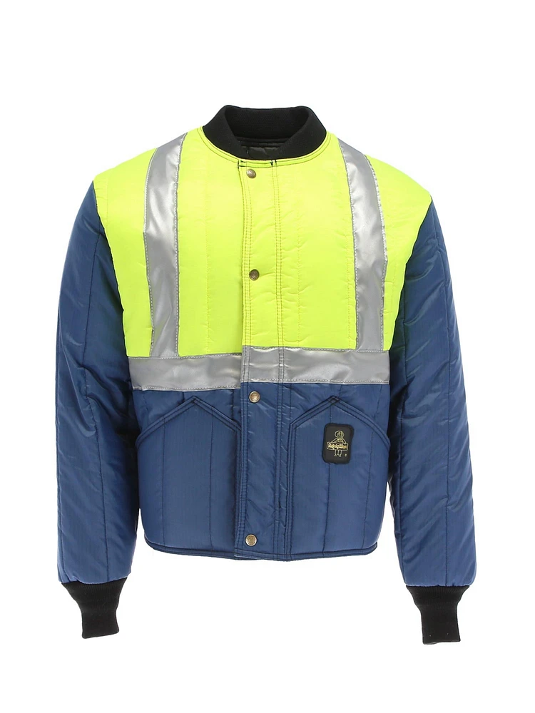 RefrigiWear Big & Tall HiVis Cooler Wear Insulated Winter Jacket