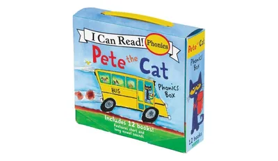 Pete the Cat 12-Book Phonics Fun - Includes 12 Mini