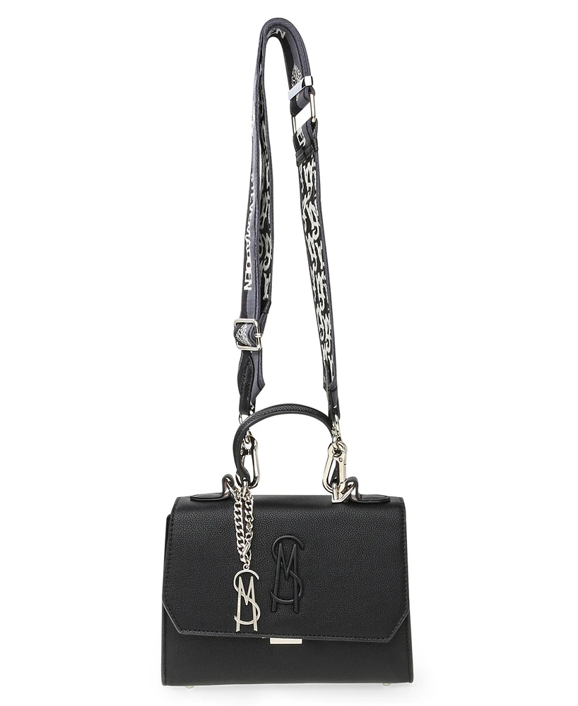 Steve Madden Blattuca Logo Plaque Crossbody Bag