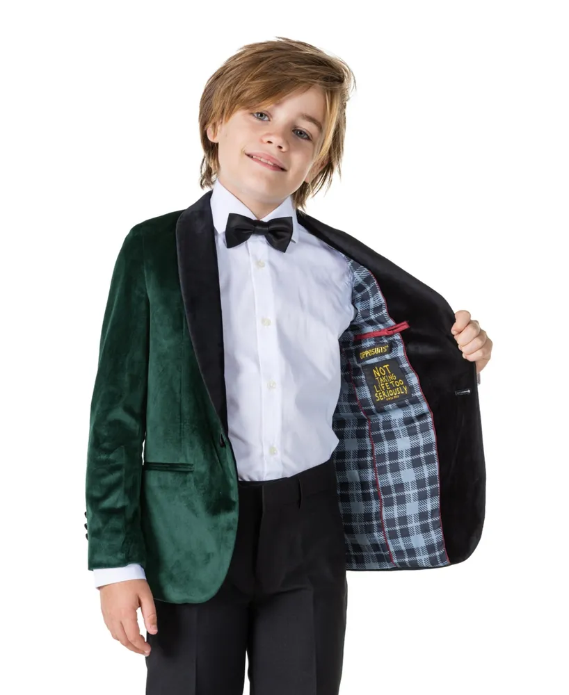 OppoSuits Toddler and Little Boys Padded Shoulders Dinner Jacket