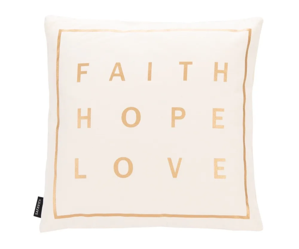 Safavieh Faith 18" x 18" Pillow