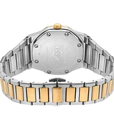 GV2 by Gevril Women's Palmanova Swiss Quartz Two-Tone Stainless Steel Watch 33mm